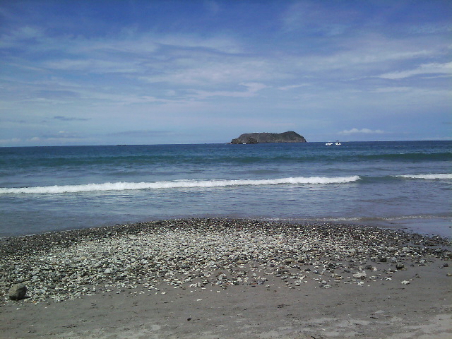 The Pacific ocean at Manuel Antonio, Costa Rica.